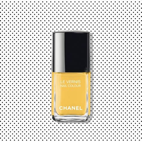 chanel giallo|Everyone Wants to Wear Chanel Yellow Nail Polish .